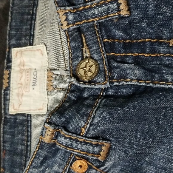 Big Star Nico Jeans sz 28x32 12.20 - Picture 4 of 8